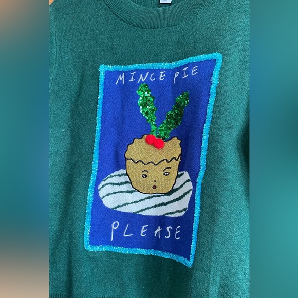 Tatiana Alida x Warehouse Christmas Holiday Sweater London Designer - Picture 2 of 5